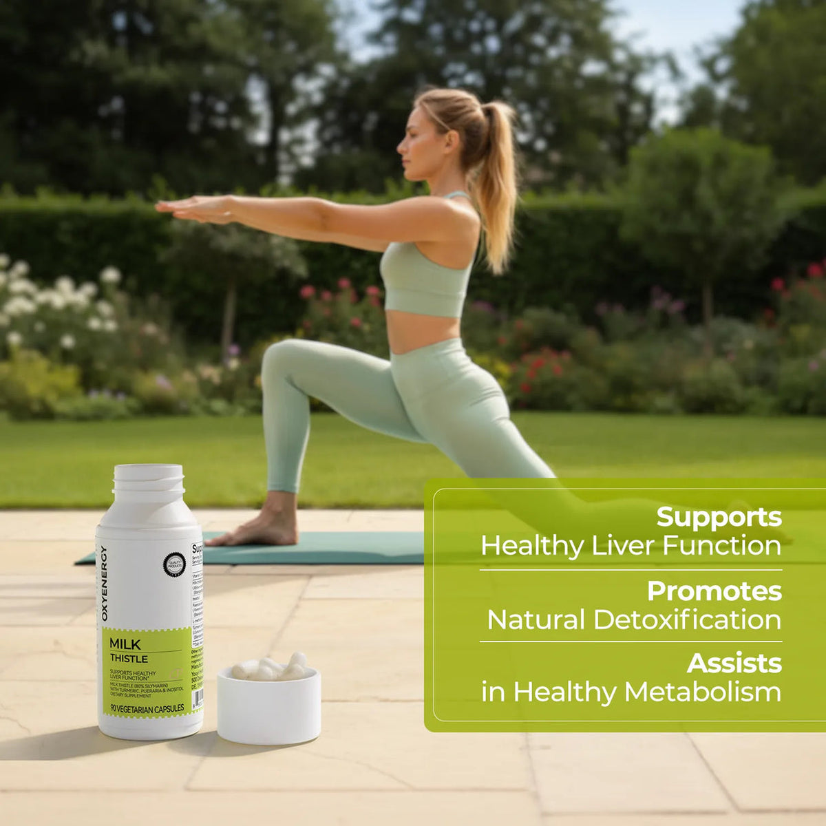 Milk Thistle 300mg Extract - Liver Detox & Repair Support